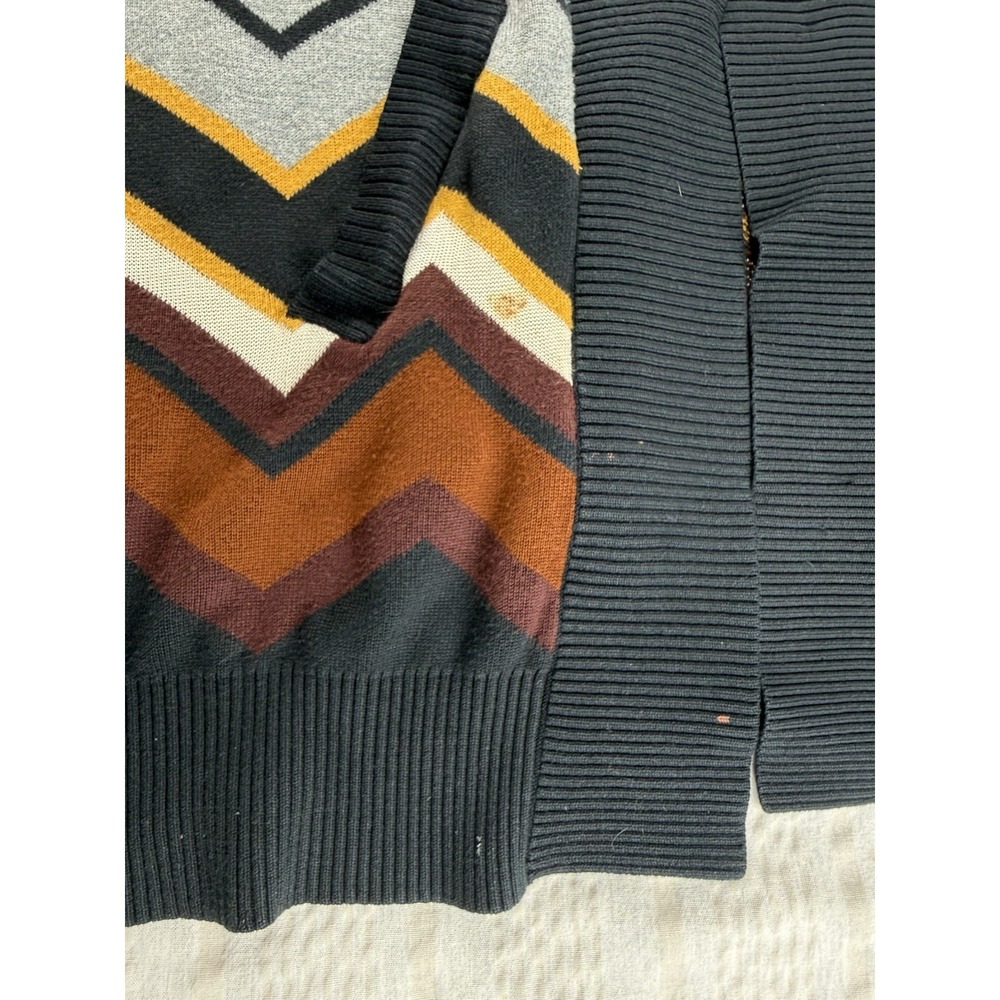 Missoni Target Cardigan Sweater Zigzag Chevron Open Front Small Boho Festival - Picture 4 of 5